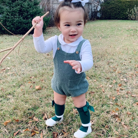 Knit romper set with hat - Picture 3 of 8